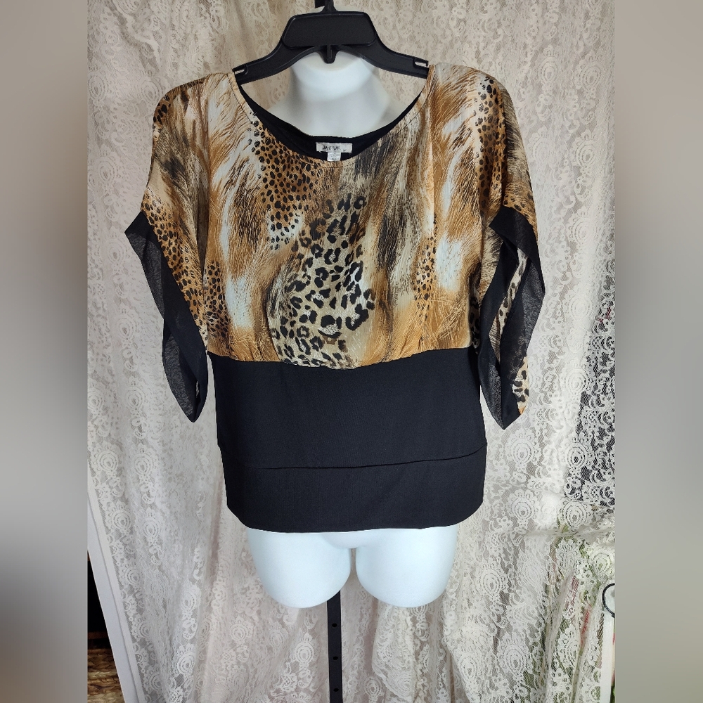 Jaipur Leopard & Black Top